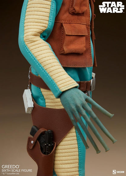 Preventa Figura Greedo™ - Scum & Villainy - Star Wars: Episodio IV Una Nueva Esperanza ™ marca Sideshow Collectibles #100489 escala 1/6