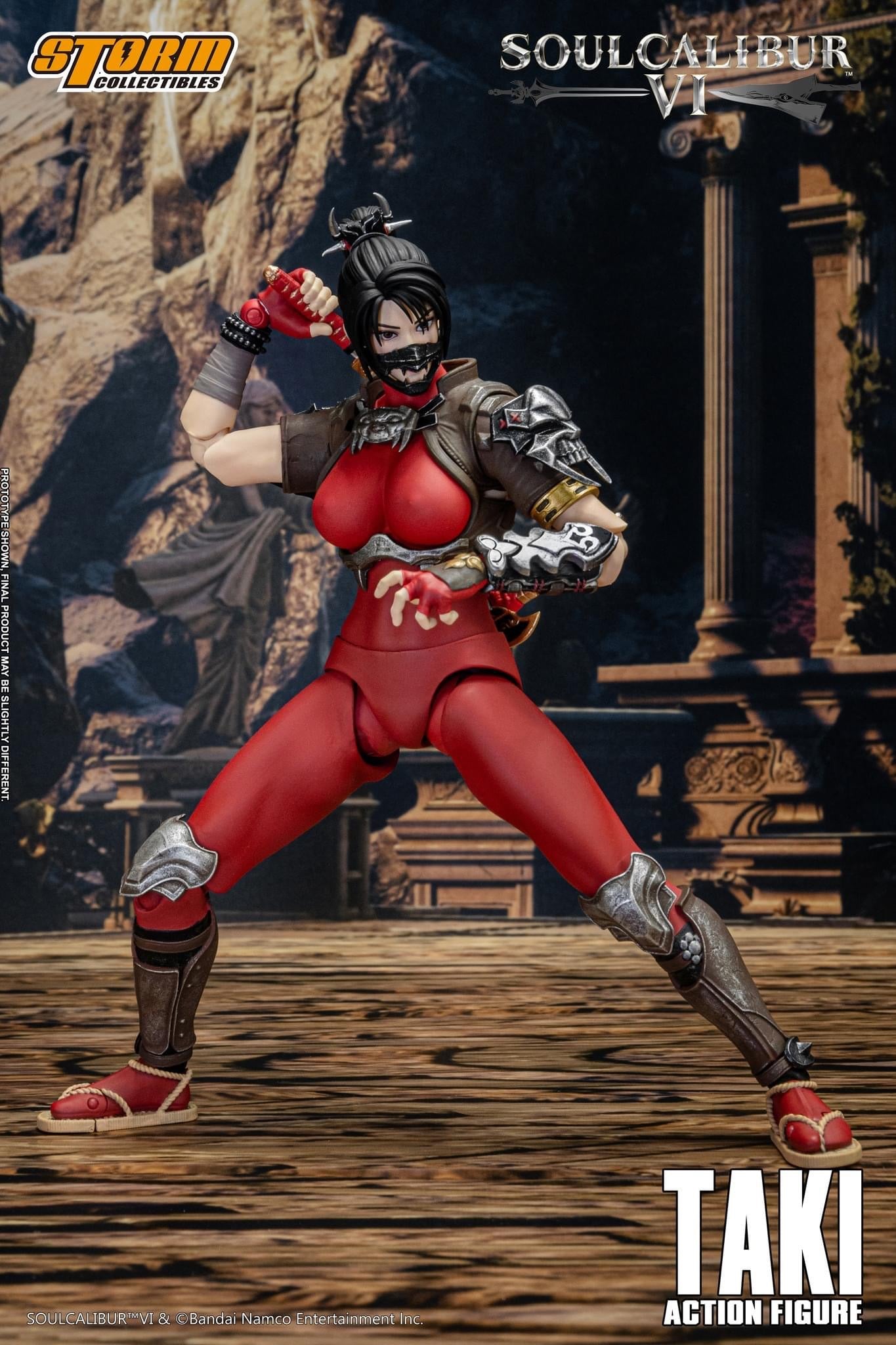 Pedido Figura Taki - Soulcalibur VI marca Storm Collectibles escala pequeña 1/12