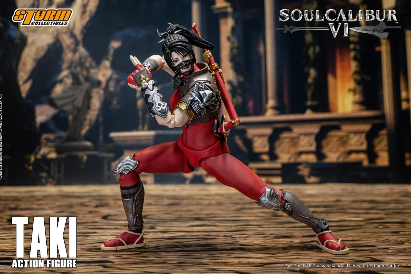 Pedido Figura Taki - Soulcalibur VI marca Storm Collectibles escala pequeña 1/12