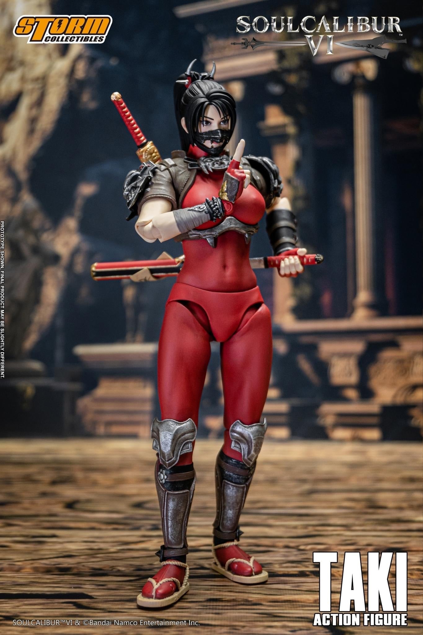 Pedido Figura Taki - Soulcalibur VI marca Storm Collectibles escala pequeña 1/12