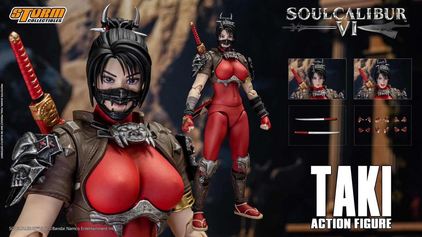 Pedido Figura Taki - Soulcalibur VI marca Storm Collectibles escala pequeña 1/12