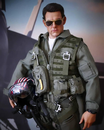 Pedido Figura Captain Mitchell - The US Navy Fighter Weapons School Instructor F/A-18E Pilot marca DID MA80170 escala 1/6