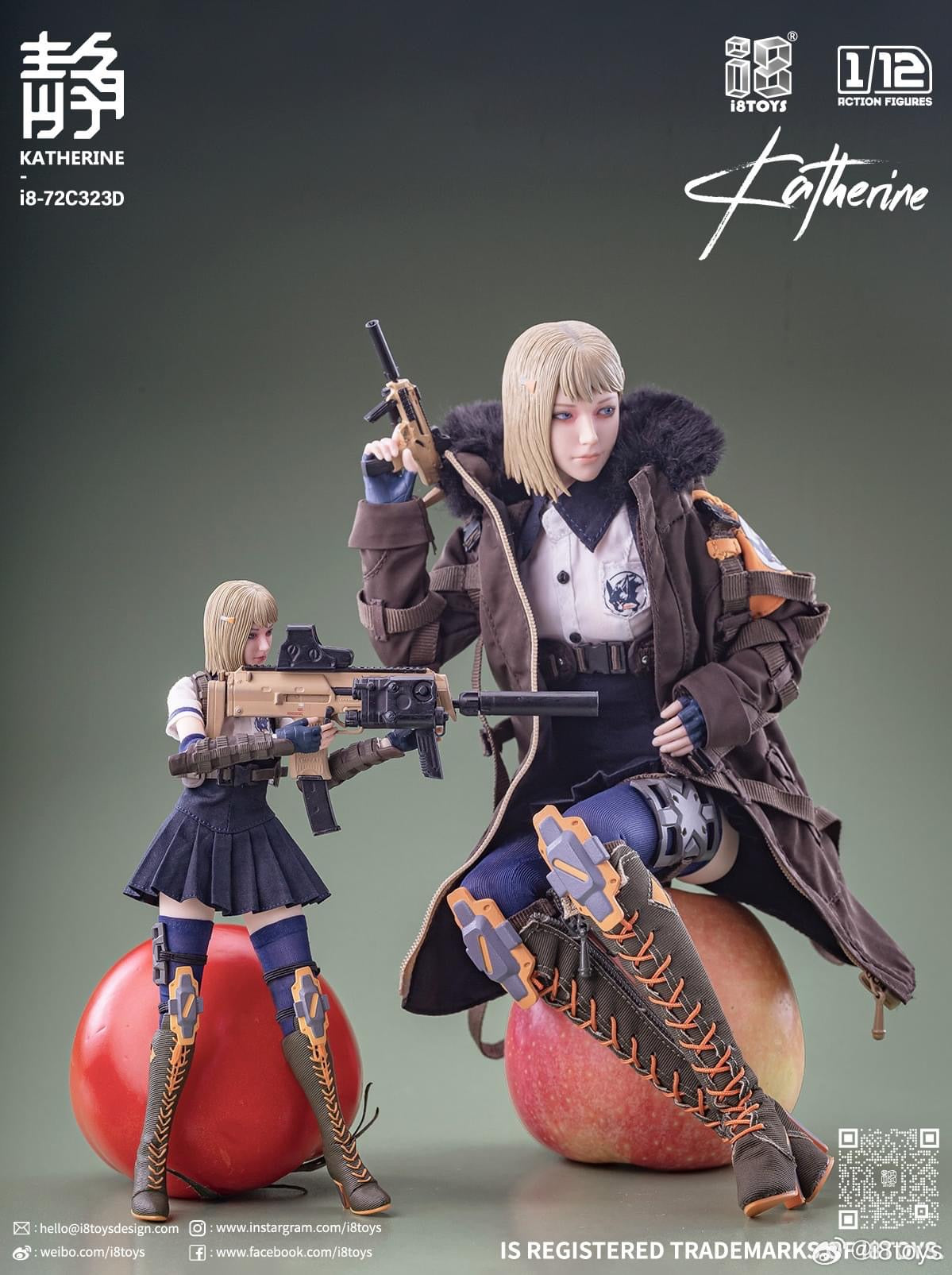 Pedido Figura Prequel Story: Katherine (Deluxe version) marca I8Toys i8-72C323S escala pequeña 1/12