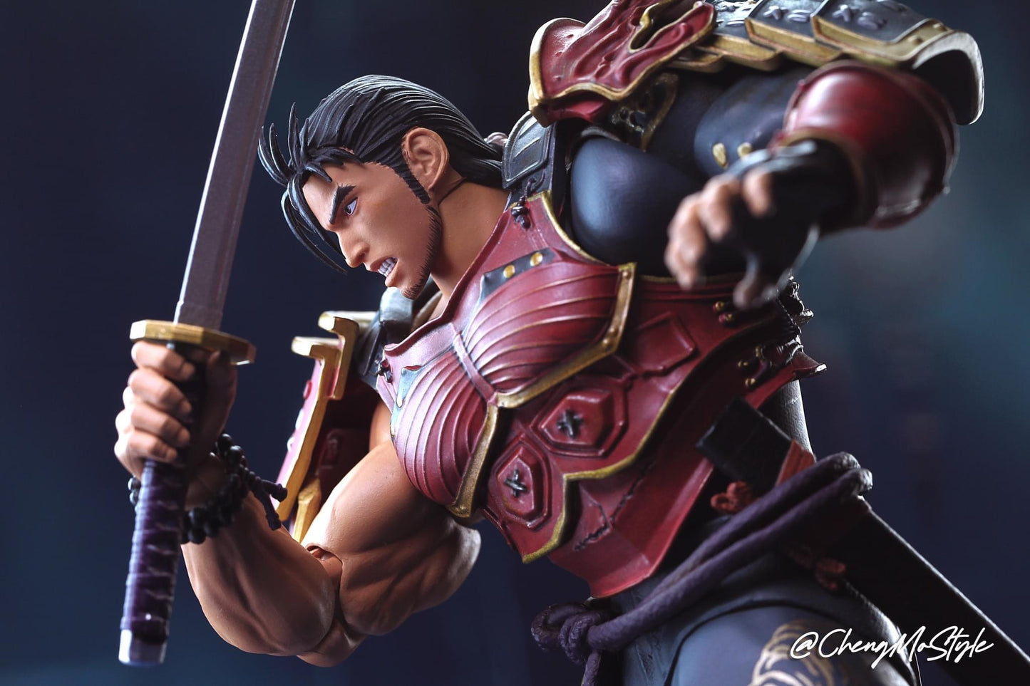 Pedido Figura Heishiro Mitsurugi - Soulcalibur VI marca Storm Collectibles escala pequeña 1/12