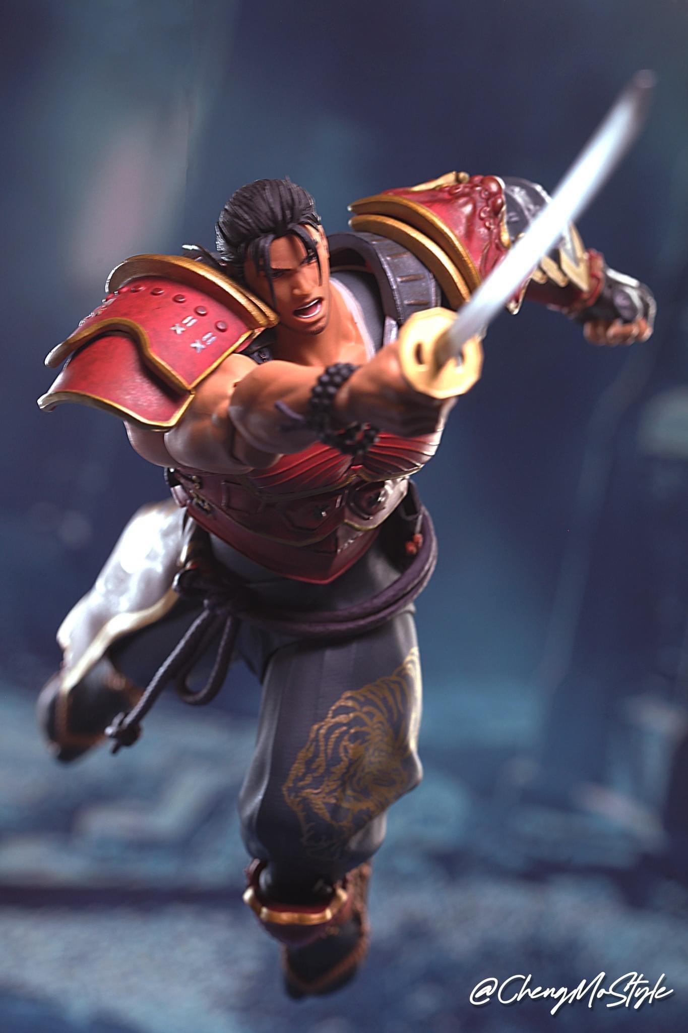 Pedido Figura Heishiro Mitsurugi - Soulcalibur VI marca Storm Collectibles escala pequeña 1/12