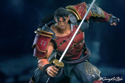 Pedido Figura Heishiro Mitsurugi - Soulcalibur VI marca Storm Collectibles escala pequeña 1/12