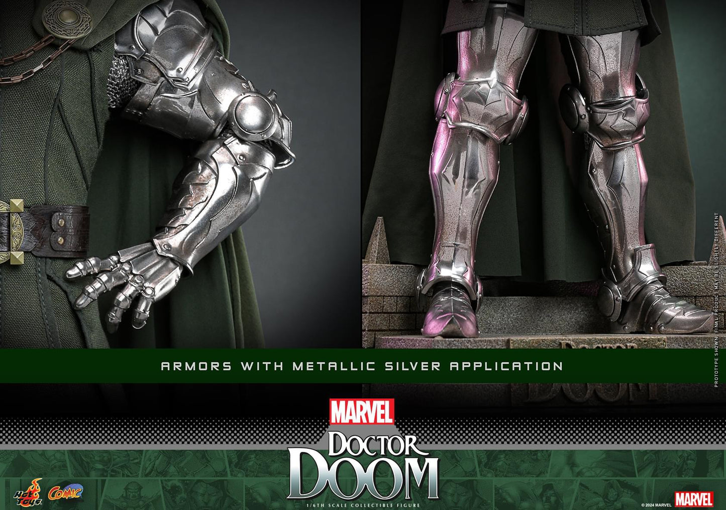 Preventa Figura Doctor Doom - Marvel Comics marca Hot Toys CMS022 escala 1/6