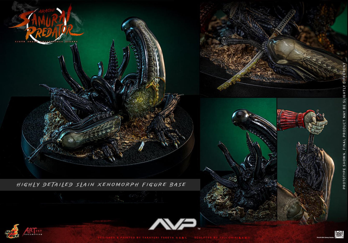 Preventa Figura Akaoni Samurai Predator - Alien vs. Predator marca Hot Toys AC06 escala 1/6