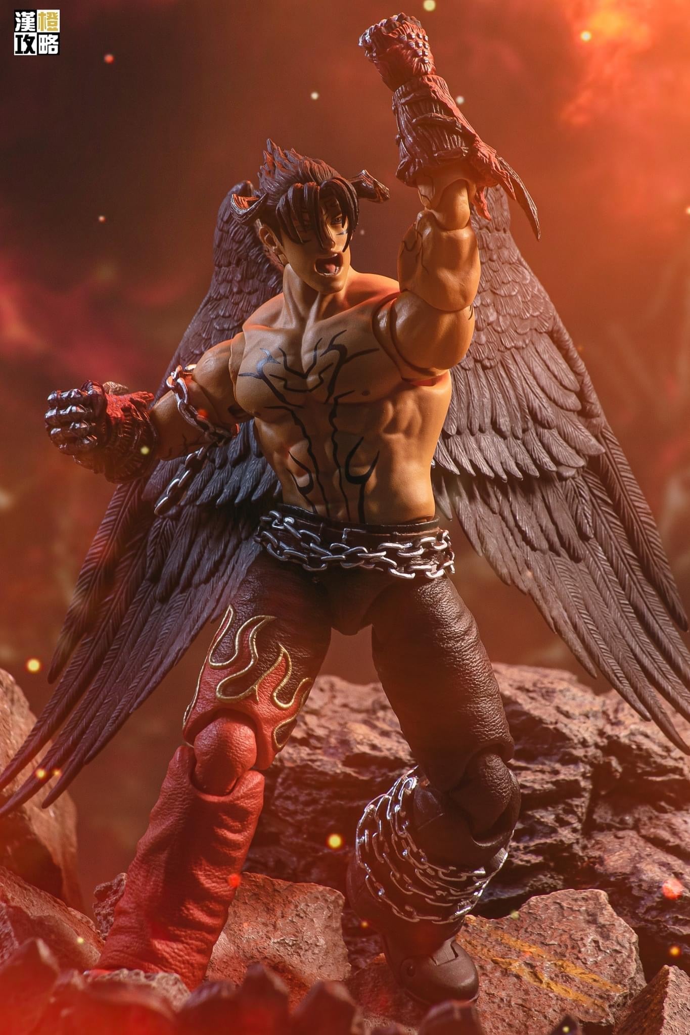 Pedido Figura Devil Jin - Tekken 7 marca Storm Collectibles escala pequeña 1/12