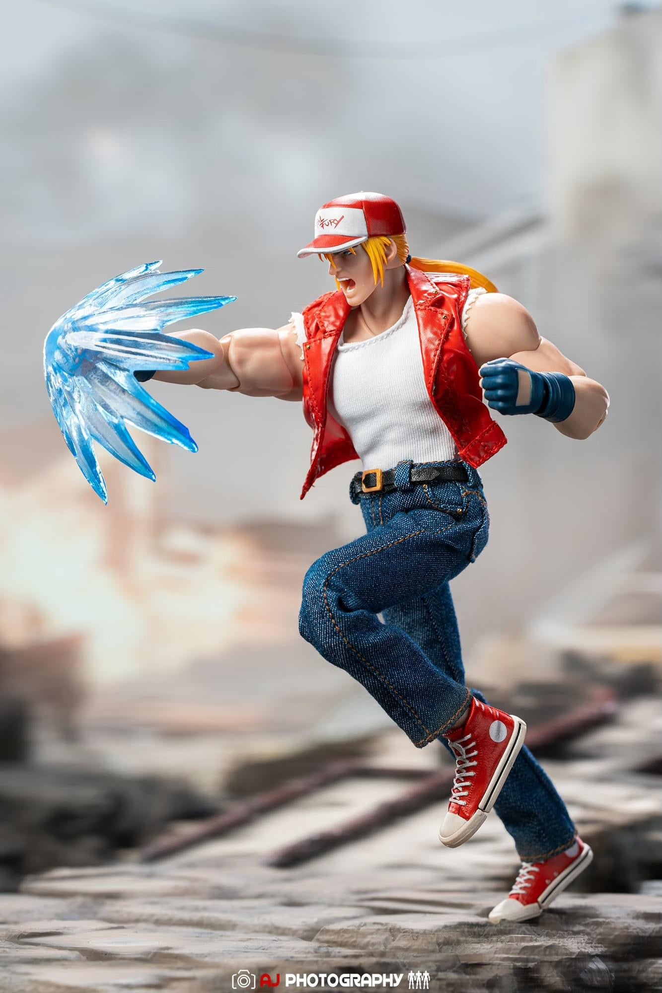 Pedido Figura Terry Bogard - The King of Fighters '97 marca Tunshi Studio SNK TS-XZZ-005 escala pequeña 1/12