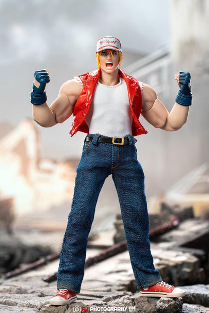 Pedido Figura Terry Bogard - The King of Fighters '97 marca Tunshi Studio SNK TS-XZZ-005 escala pequeña 1/12