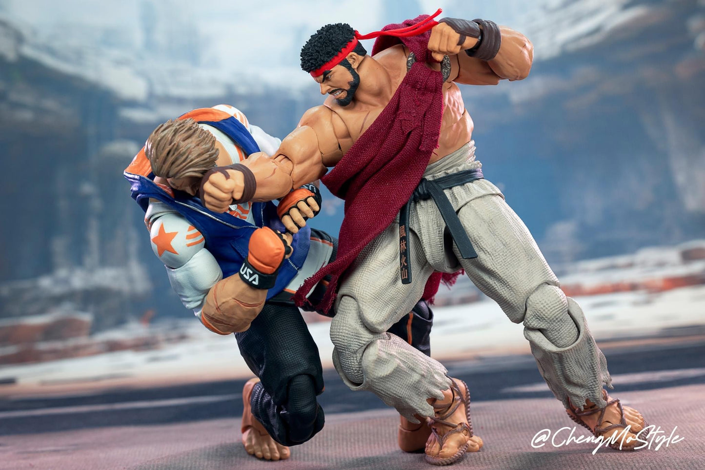 Pedido Figura RYU - Street Fighter 6 marca Storm Collectibles escala pequeña 1/12