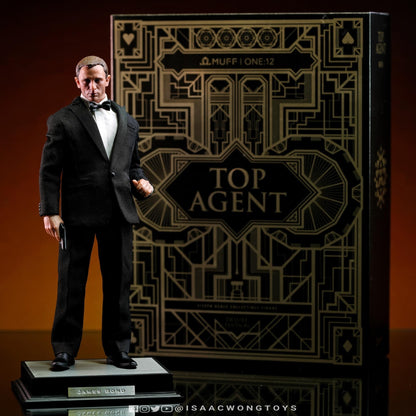 [EN STOCK] Figura Top Agent (Deluxe version) marca Muff Toys MF06 escala pequeña 1/12