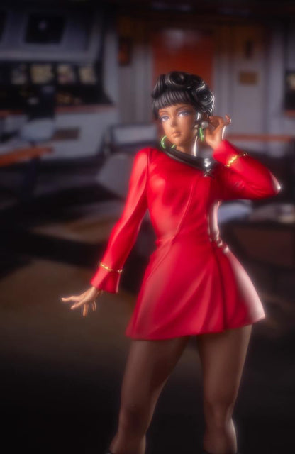 Preventa Estatua Operation Officer Uhura- Star Trek: The Original Series Bishoujo marca Kotobukiya escala 1/7