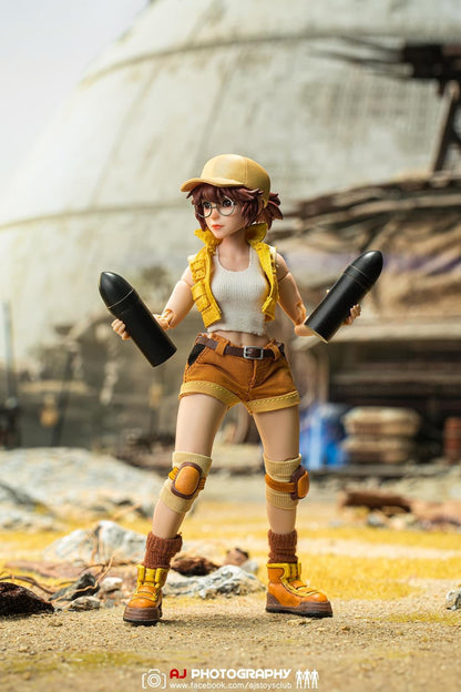 Pedido Figura Eri Kasamoto - SNK METAL SLUG III marca Tunshi Studio SNK TS-007 escala pequeña 1/12