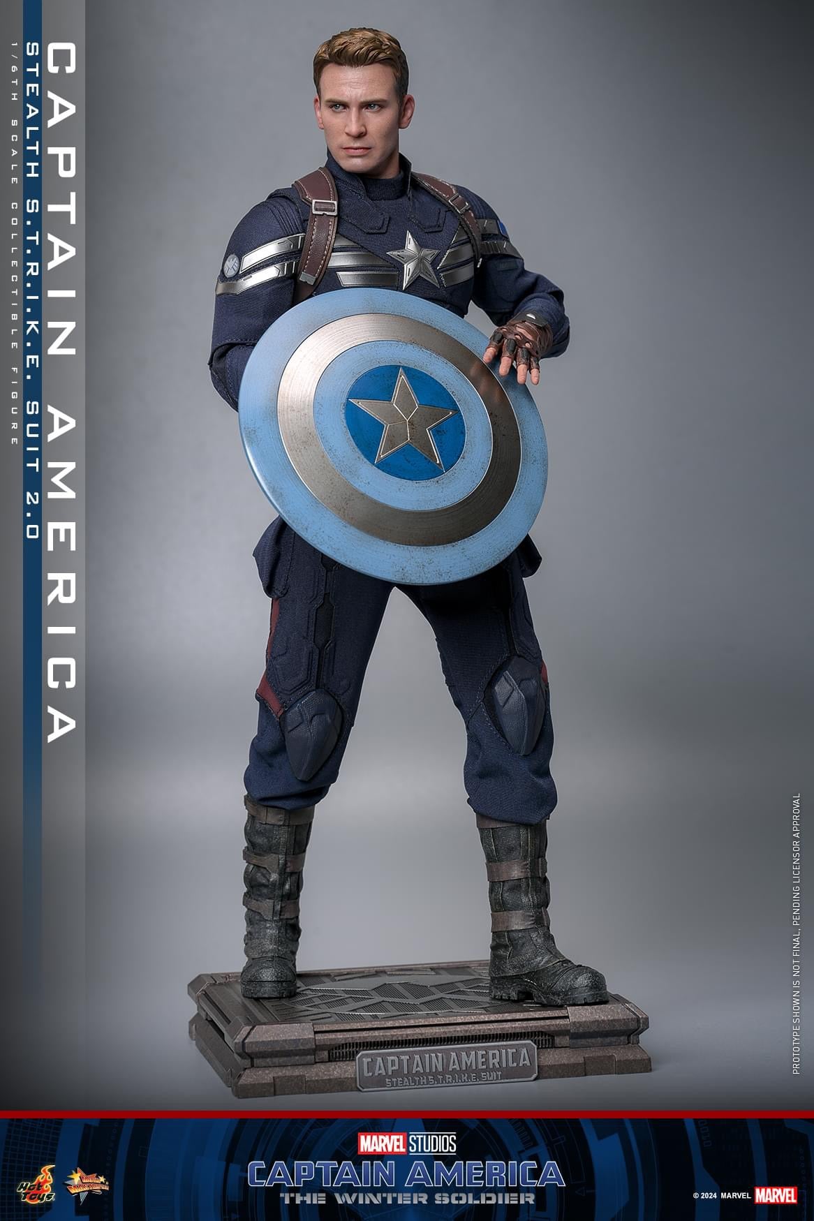 Preventa Figura Captain America (Stealth S.T.R.I.K.E. Suit 2.0) - Captain America: The Winter Soldier marca Hot Toys MMS783 escala 1/6