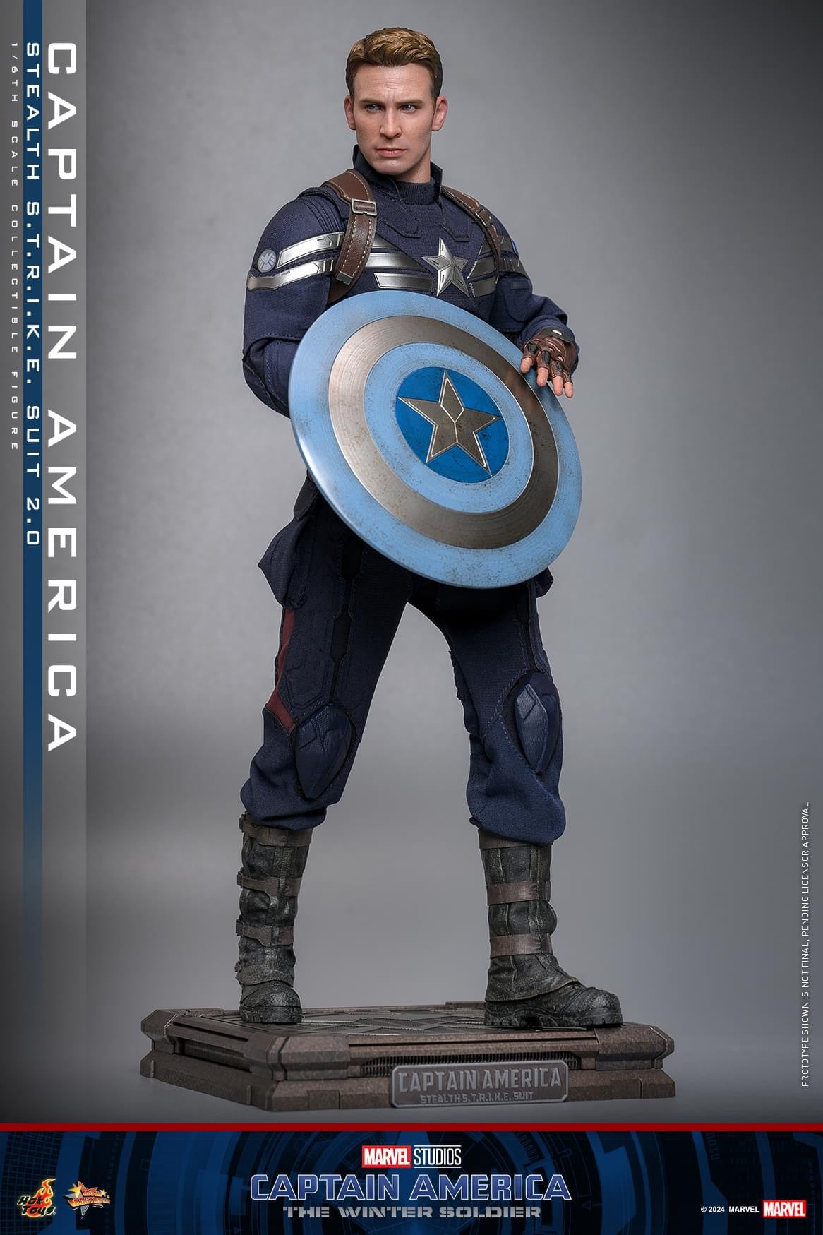 Preventa Figura Captain America (Stealth S.T.R.I.K.E. Suit 2.0) - Captain America: The Winter Soldier marca Hot Toys MMS783 escala 1/6