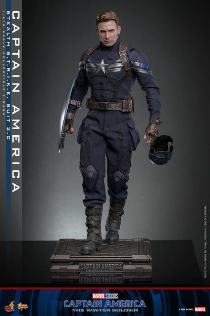 Preventa Figura Captain America (Stealth S.T.R.I.K.E. Suit 2.0) - Captain America: The Winter Soldier marca Hot Toys MMS783 escala 1/6