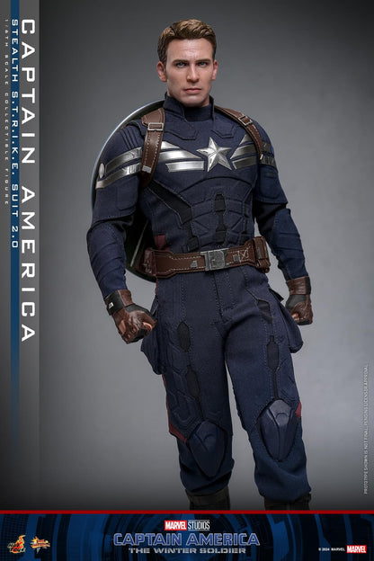 Preventa Figura Captain America (Stealth S.T.R.I.K.E. Suit 2.0) - Captain America: The Winter Soldier marca Hot Toys MMS783 escala 1/6