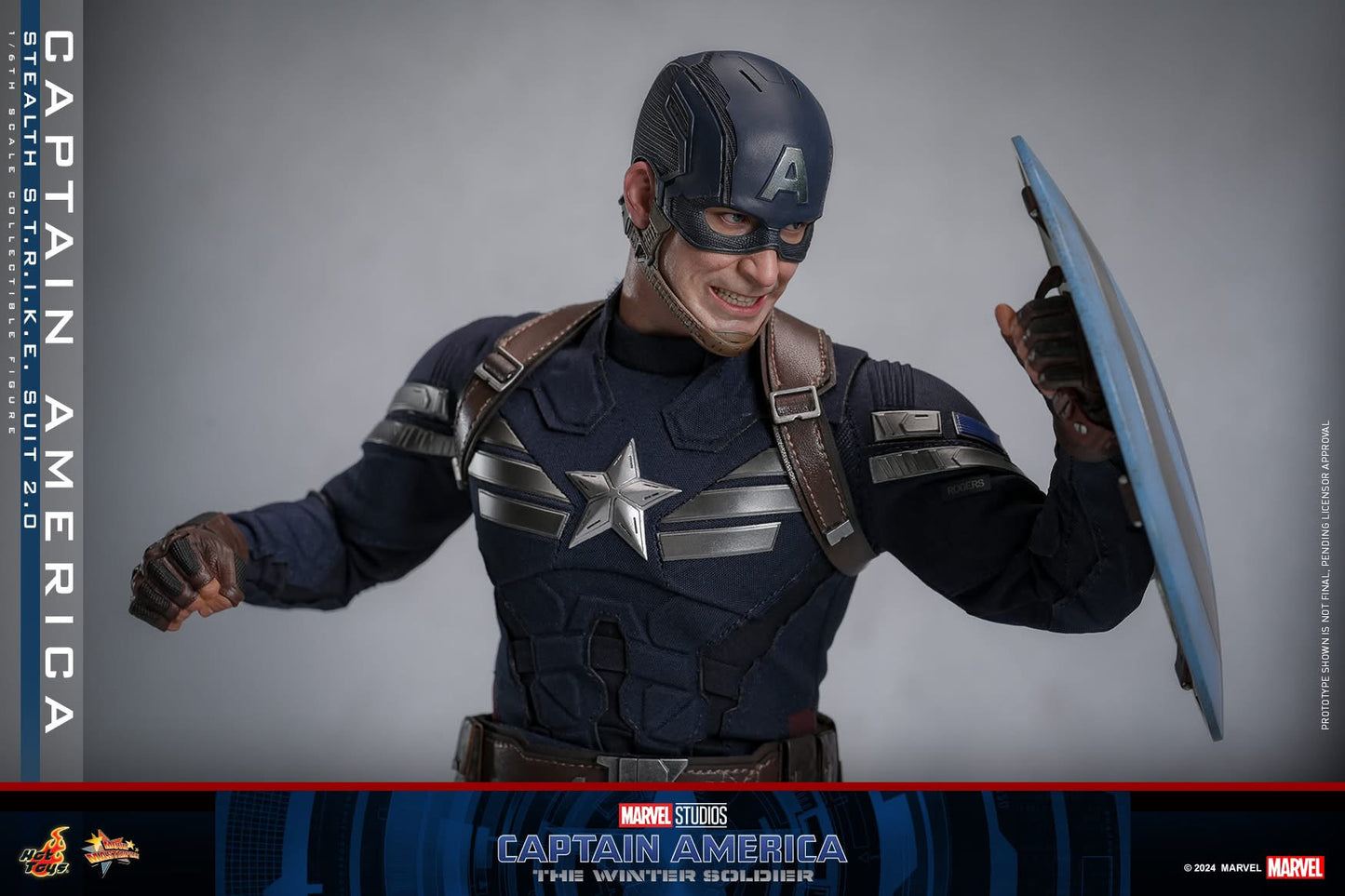 Preventa Figura Captain America (Stealth S.T.R.I.K.E. Suit 2.0) - Captain America: The Winter Soldier marca Hot Toys MMS783 escala 1/6