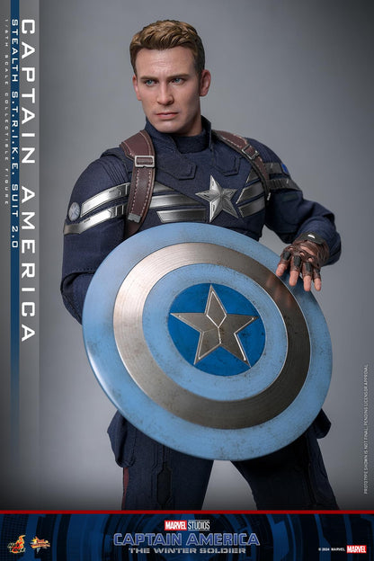 Preventa Figura Captain America (Stealth S.T.R.I.K.E. Suit 2.0) - Captain America: The Winter Soldier marca Hot Toys MMS783 escala 1/6