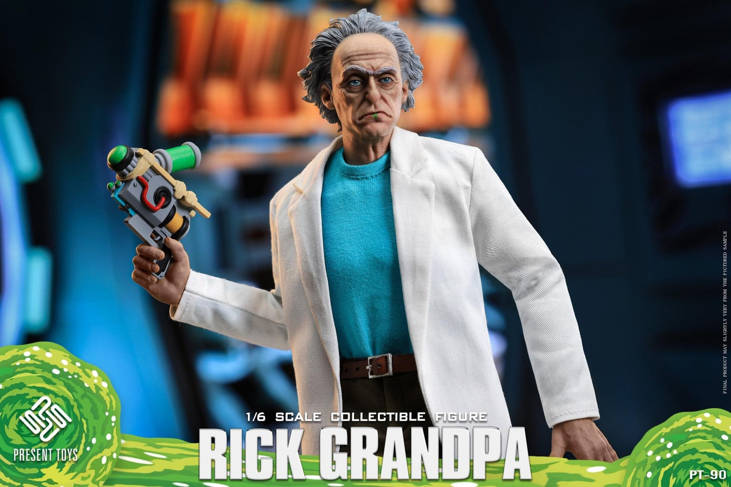 Preventa Figura Rick Grandpa marca Present Toys SP90 escala 1/6