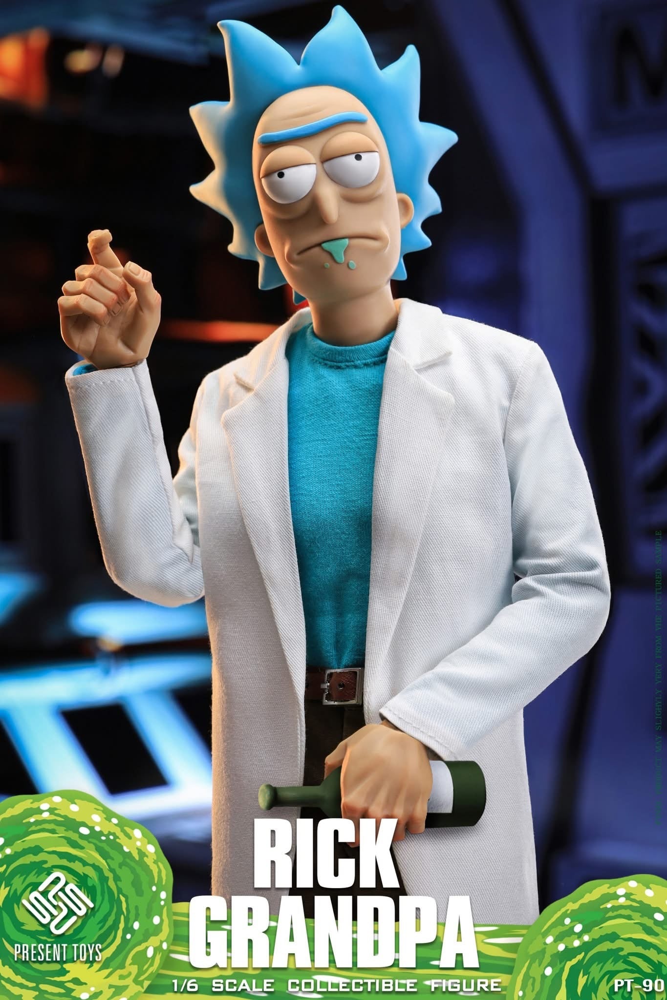 Preventa Figura Rick Grandpa marca Present Toys SP90 escala 1/6