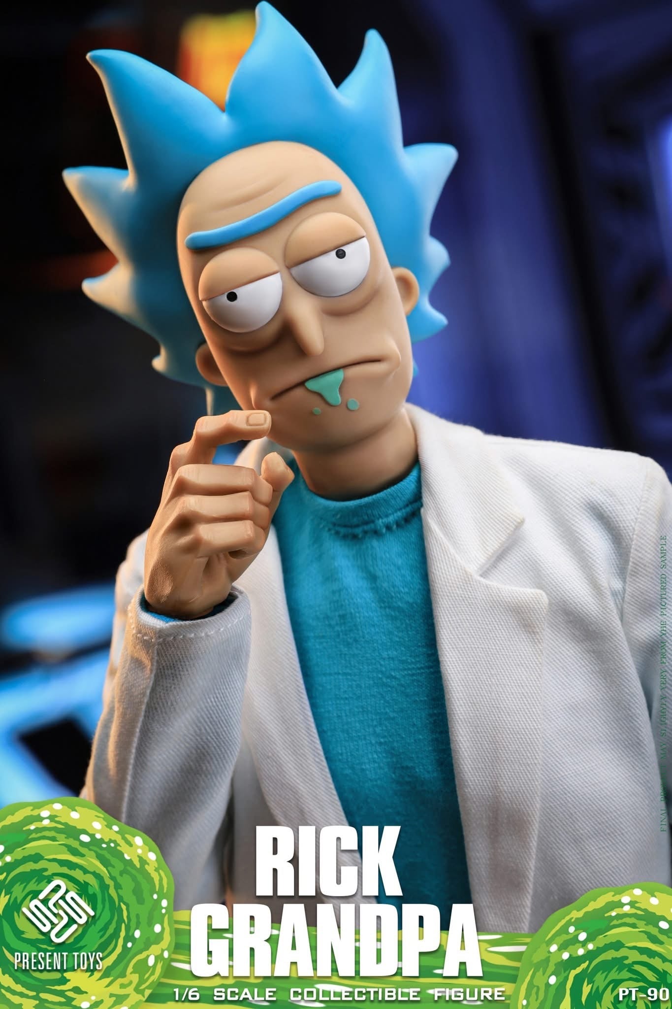 Preventa Figura Rick Grandpa marca Present Toys SP90 escala 1/6