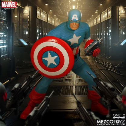 Preventa Figura Captain America (Silver Age) - Marvel Comics One:12 Collective marca Mezco Toyz 76254 escala pequeña 1/12