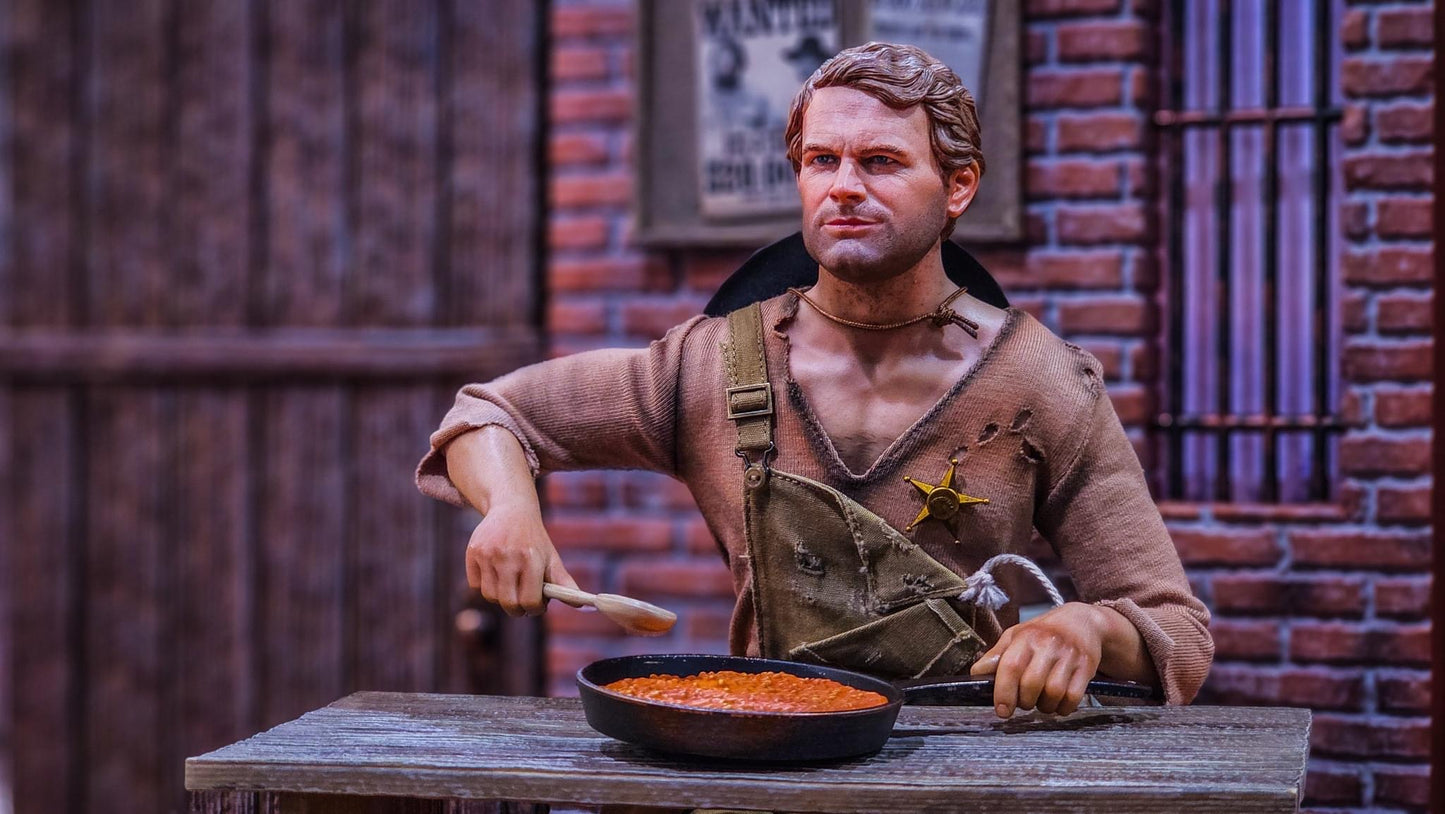 Preventa Figura Terence Hill (Deluxe version) marca Kaustic Plastik escala 1/6