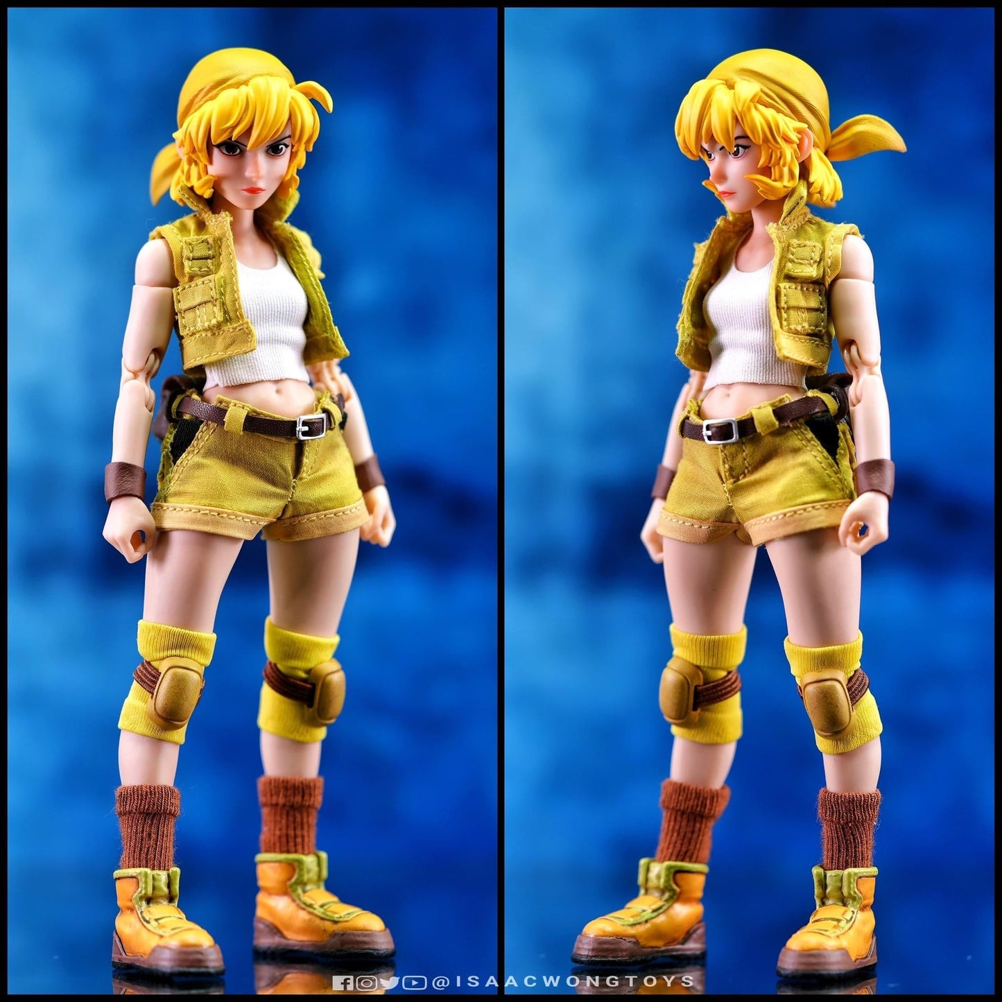 Pedido Figura Eri Kasamoto - SNK METAL SLUG III marca Tunshi Studio SNK TS-007 escala pequeña 1/12