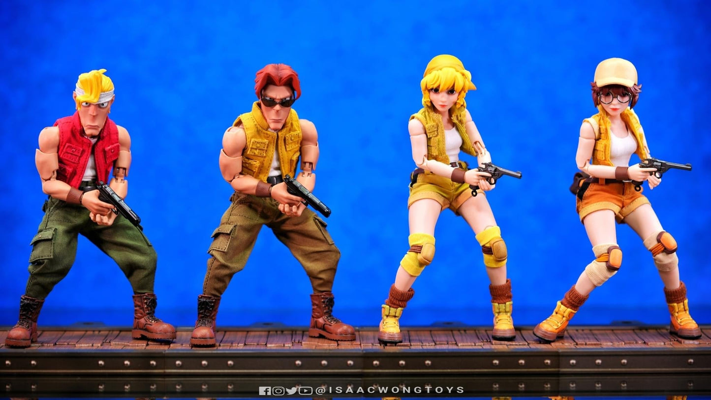 Pedido Figura Fiolina Germi - SNK METAL SLUG III marca Tunshi Studio SNK TS-006 escala pequeña 1/12