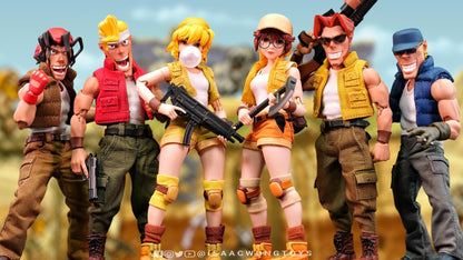 Pedido Figura Fiolina Germi - SNK METAL SLUG III marca Tunshi Studio SNK TS-006 escala pequeña 1/12