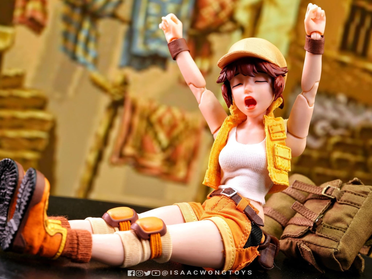 Pedido Figura Eri Kasamoto - SNK METAL SLUG III marca Tunshi Studio SNK TS-007 escala pequeña 1/12