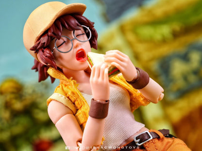 Pedido Figura Fiolina Germi - SNK METAL SLUG III marca Tunshi Studio SNK TS-006 escala pequeña 1/12