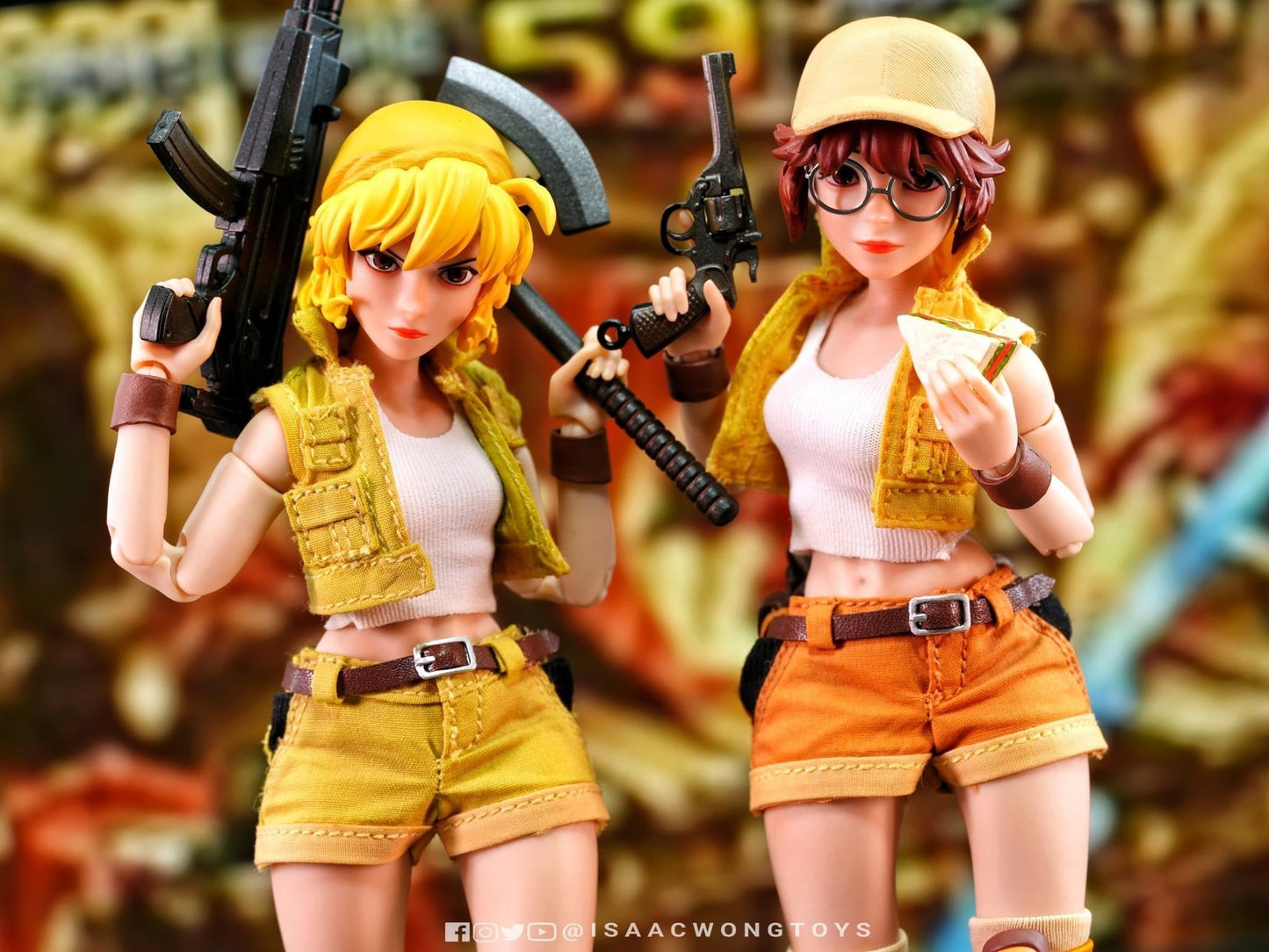 Pedido Figura Fiolina Germi - SNK METAL SLUG III marca Tunshi Studio SNK TS-006 escala pequeña 1/12