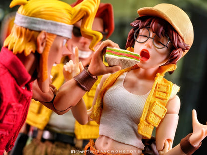 Pedido Figura Eri Kasamoto - SNK METAL SLUG III marca Tunshi Studio SNK TS-007 escala pequeña 1/12