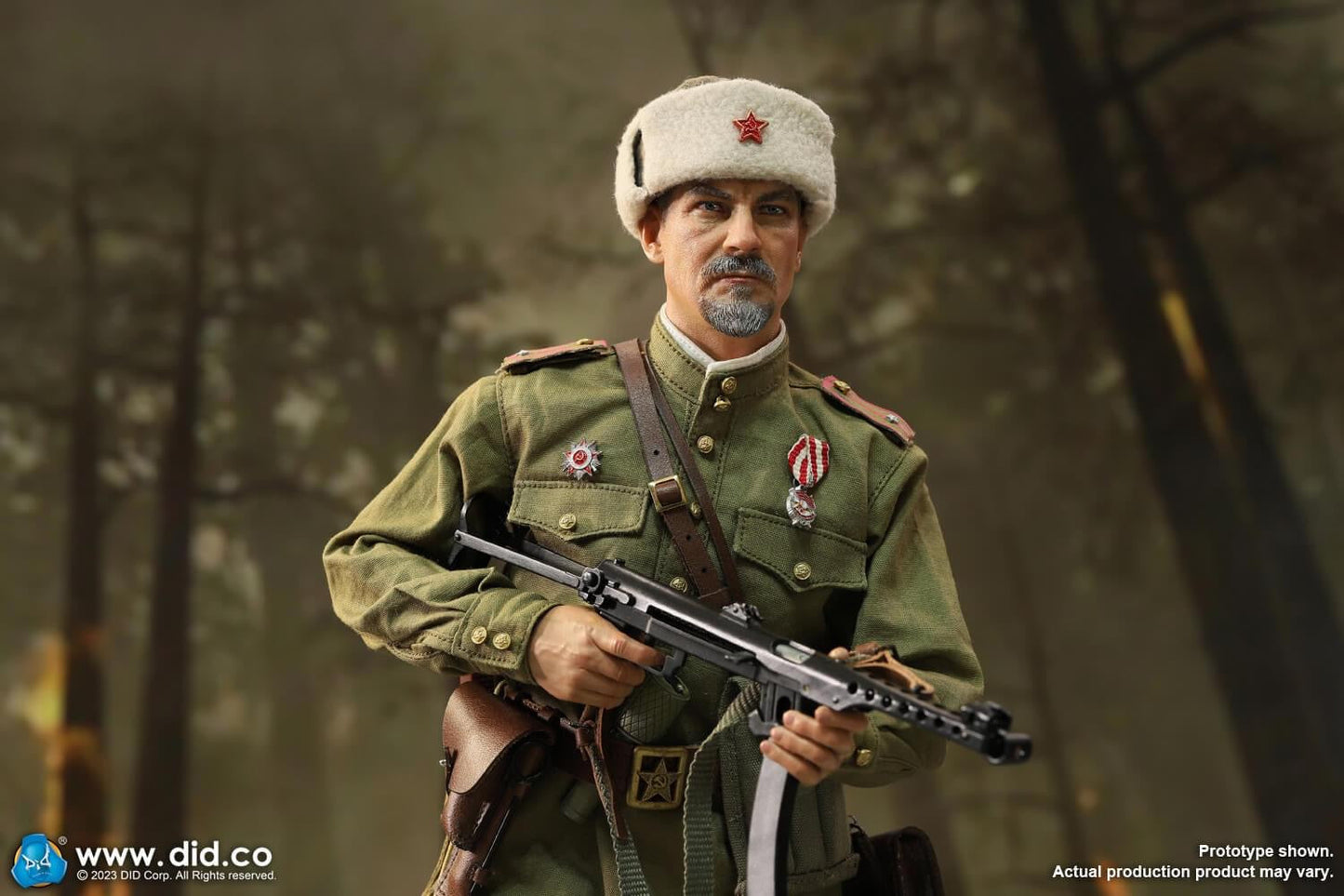 Pedido Figura Lieutenant Viktor Reznov - WWII Soviet Infantry Junior marca DID R80173 escala 1/6