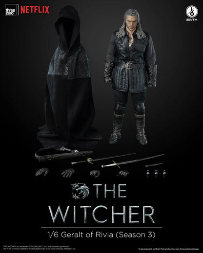 Pedido Figura The Witcher Geralt of Rivia (Season 3) Netflix marca Threezero 3Z0532 escala 1/6