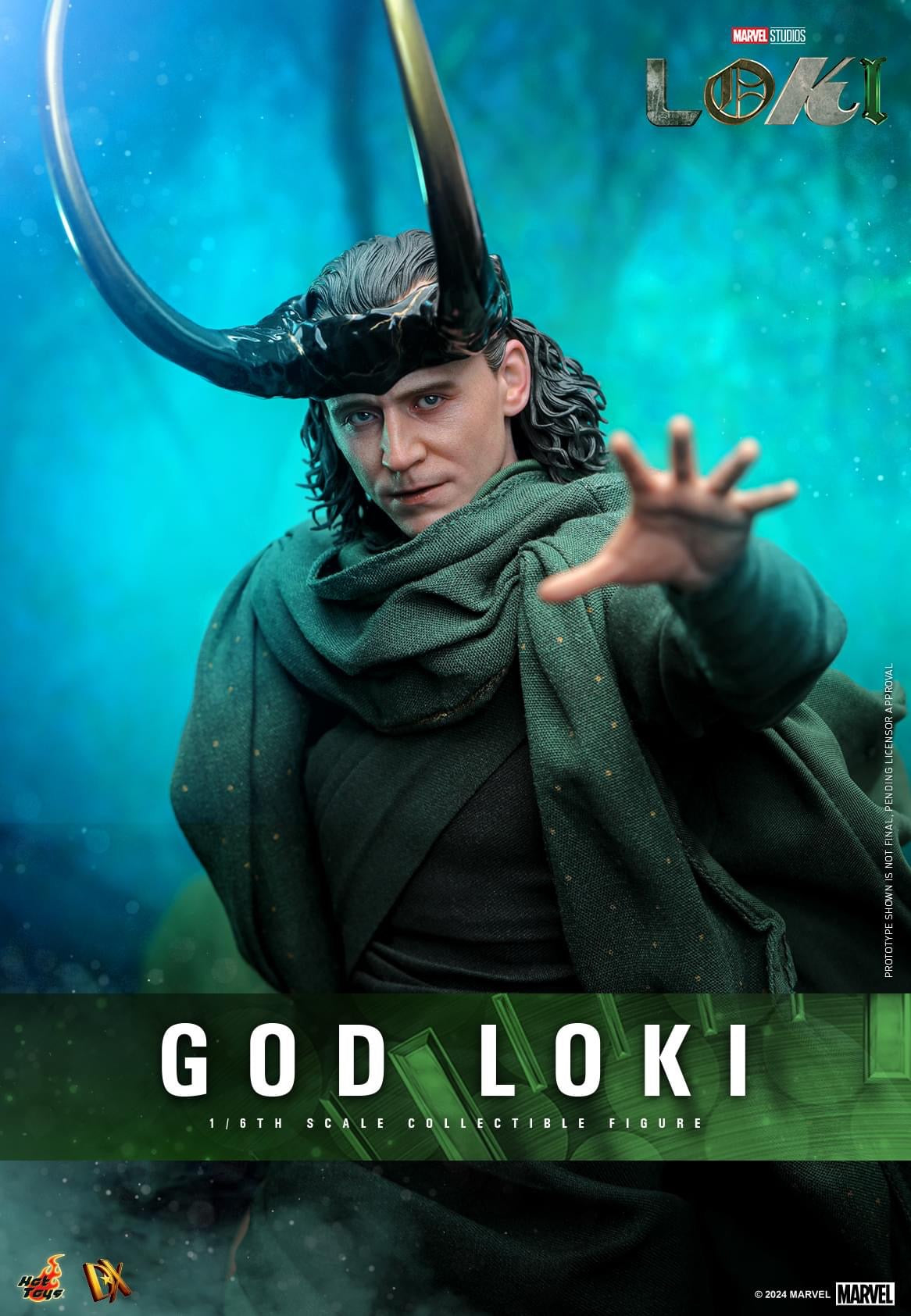 Preventa Figura God Loki - Loki Series marca Hot Toys DX40 escala 1/6