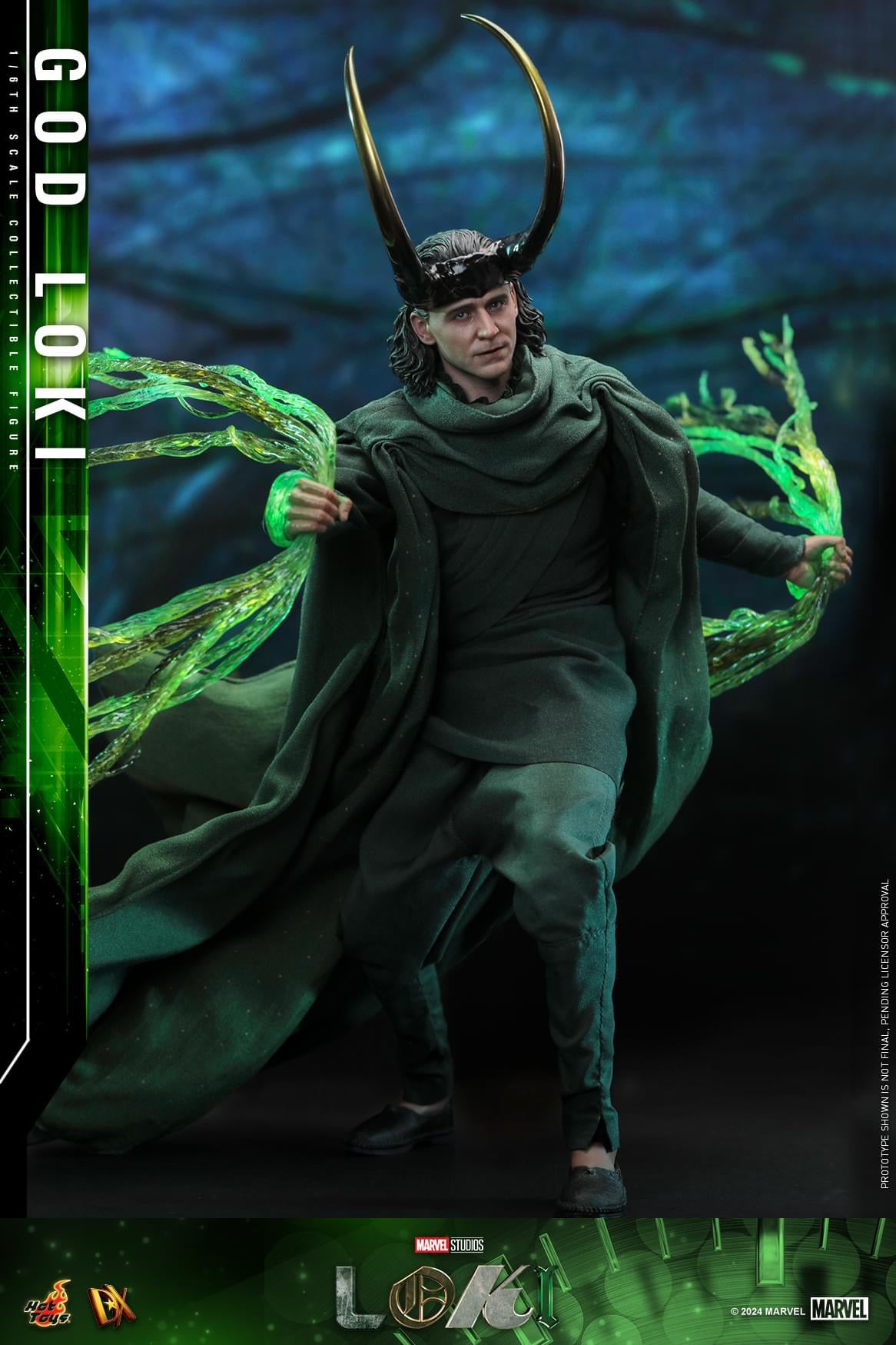 Preventa Figura God Loki - Loki Series marca Hot Toys DX40 escala 1/6