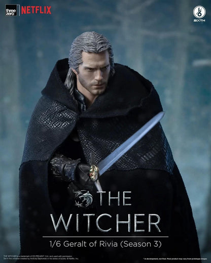 Pedido Figura The Witcher Geralt of Rivia (Season 3) Netflix marca Threezero 3Z0532 escala 1/6