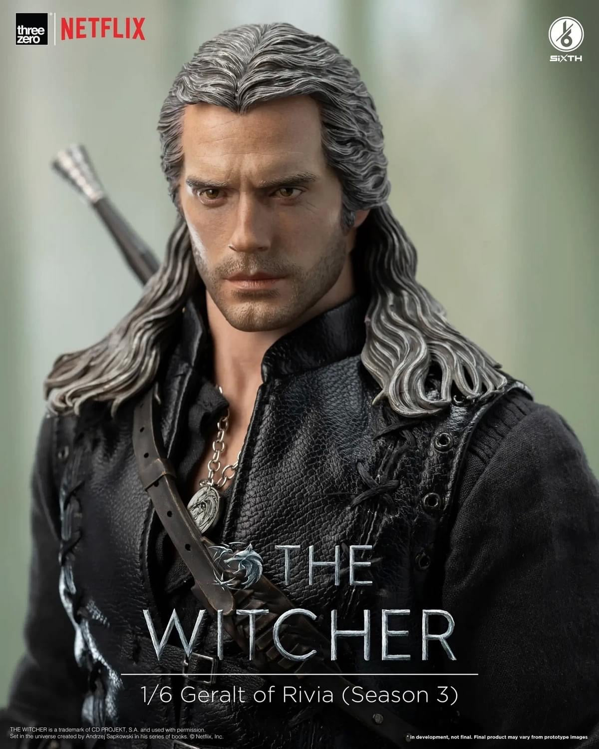 Pedido Figura The Witcher Geralt of Rivia (Season 3) Netflix marca Threezero 3Z0532 escala 1/6