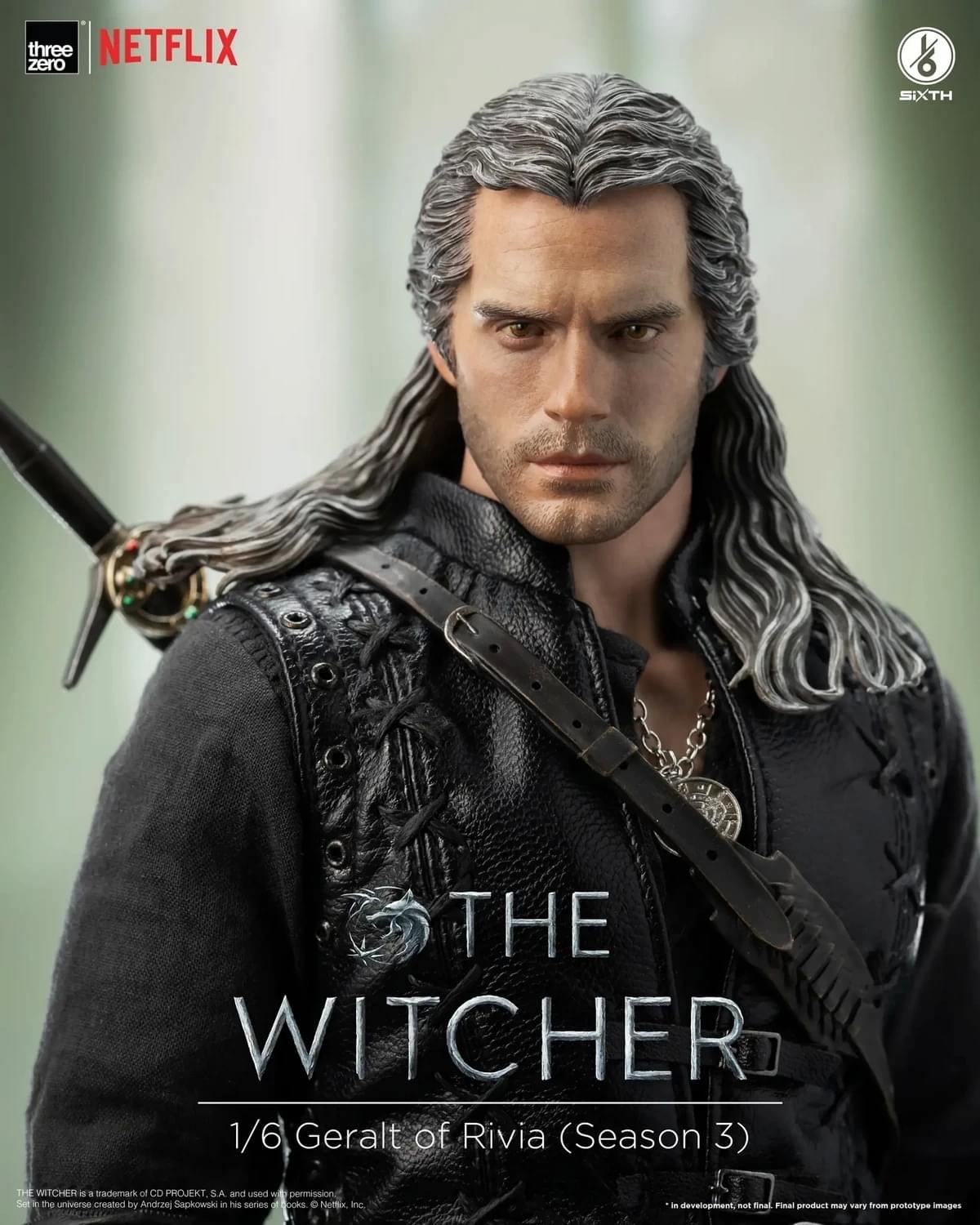 Pedido Figura The Witcher Geralt of Rivia (Season 3) Netflix marca Threezero 3Z0532 escala 1/6