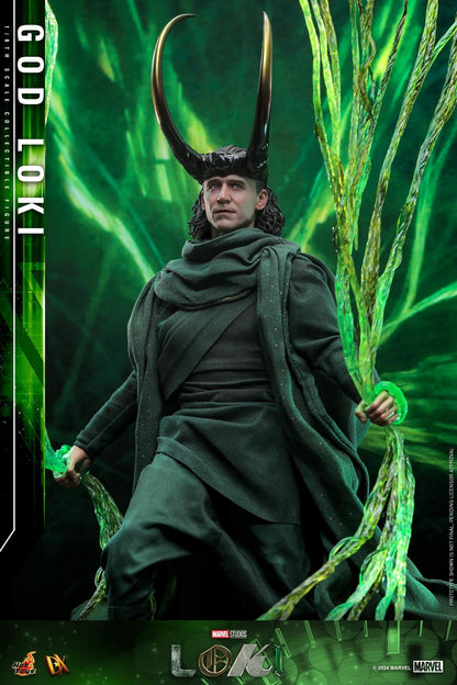 Preventa Figura God Loki - Loki Series marca Hot Toys DX40 escala 1/6