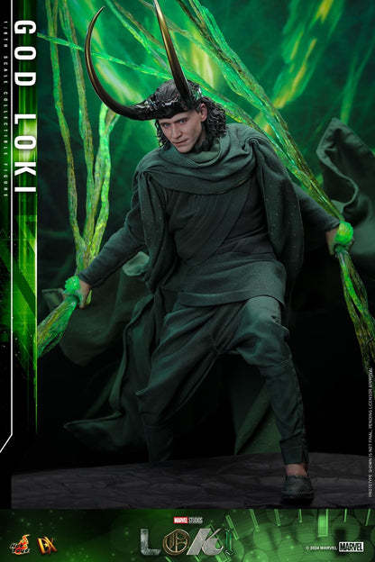 Preventa Figura God Loki - Loki Series marca Hot Toys DX40 escala 1/6