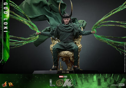 Preventa Figura God Loki - Loki Series marca Hot Toys DX40 escala 1/6