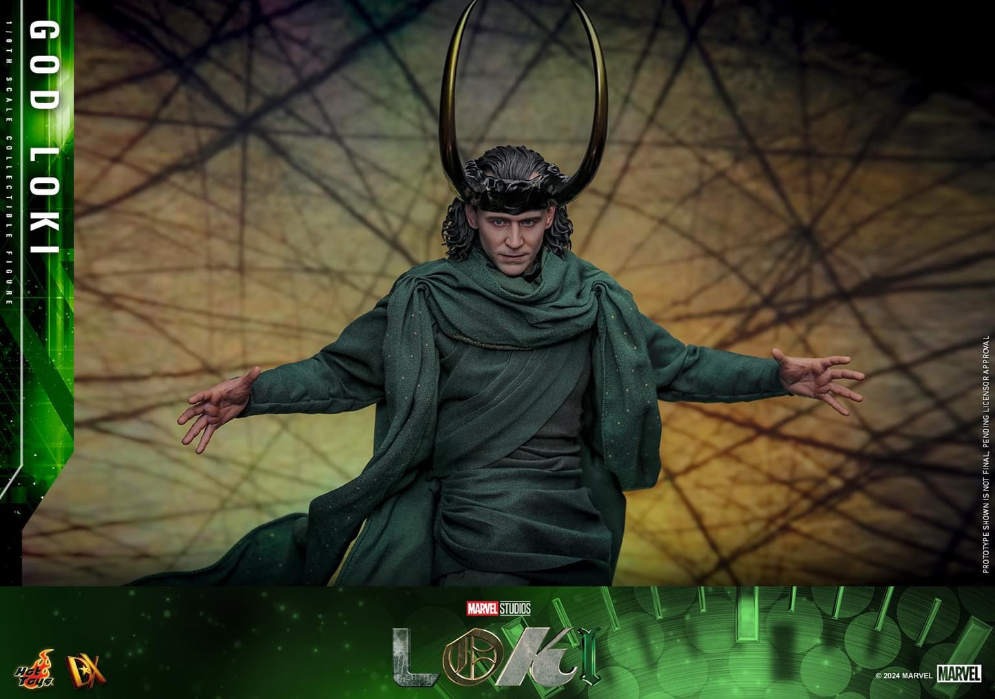 Preventa Figura God Loki - Loki Series marca Hot Toys DX40 escala 1/6