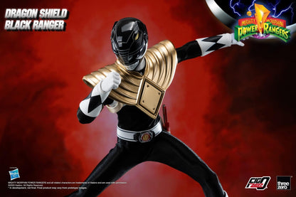 Pedido Figura Dragon Shield Black Ranger - Mighty Morphin Power Rangers - FigZero marca Threezero 3Z0591 escala 1/6