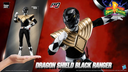 Pedido Figura Dragon Shield Black Ranger - Mighty Morphin Power Rangers - FigZero marca Threezero 3Z0591 escala 1/6